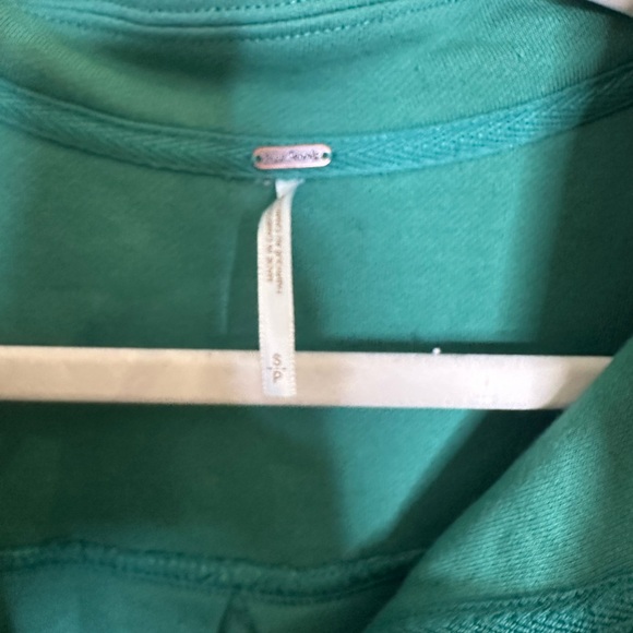 FREE PEOPLE Ruby Fleece Jacket Watermelon Rind - Picture 11 of 12